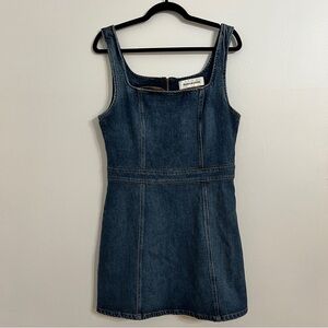 Reformation Mini denim dress. Size large